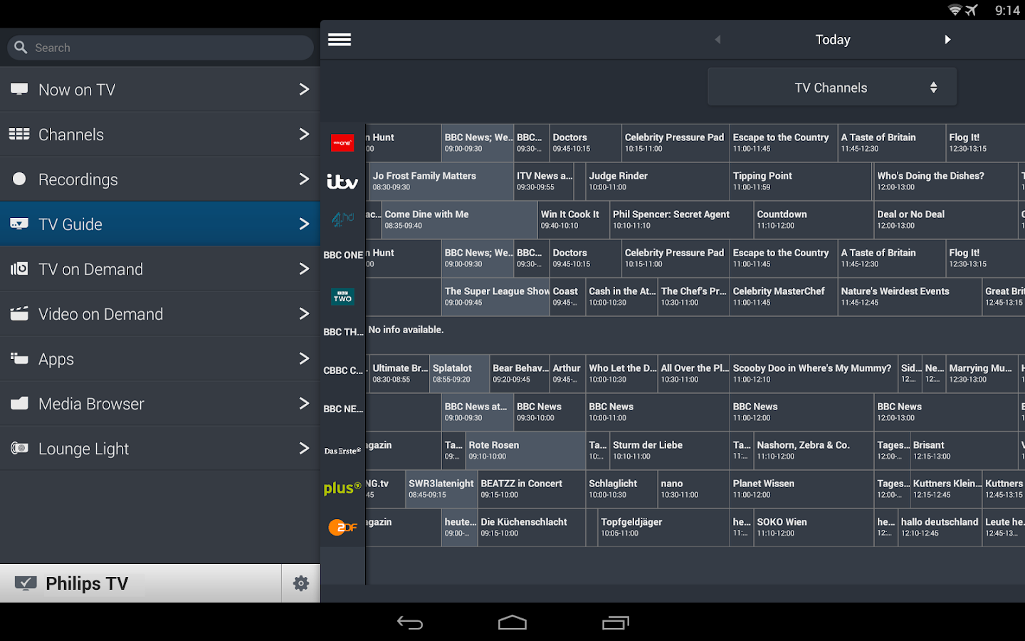 philips smart tv download apps