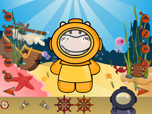 【免費家庭片App】Hippo Dress Up Game-APP點子