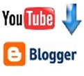 imagem youtube e Blogger