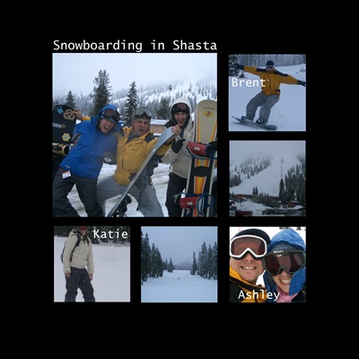 Shasta Snowboarding