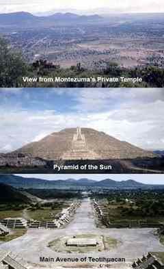 Teotihuacan was one of the largest cities in the world between 100 AD and 600 AD.