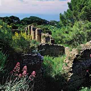Before retiring to Villa Jovis, Tiberius resided at Villa Tiberio near Sperlonga