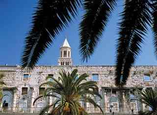 Located in the Croatian city of Split, Diocletian's Palace, as it is now known, remains lived in to this day