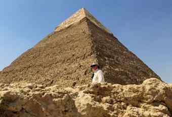 The Pyramid of Khufu is the only wonder of the ancient world still standing