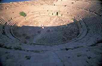 Amphitheatre, Leptis Magna