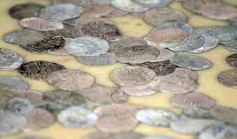 Ancient coin hoard from Bulgaria