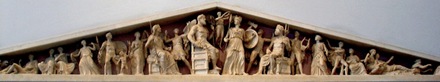 Reconstruction of the East Pediment