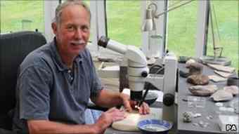 Dr Sweetman believes remains came together due to ferocious weather conditions