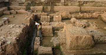 One of the largest excavation sites at the Thang Long Royal Citadel