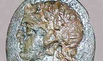 The rare find at the major port bears an intricate impression of Apollo, the Greek god of the sun, light, and music.