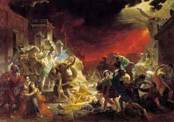 Karl Brullov, "The Last Day of Pompeii," 1830-33. (Wikipedia.org)