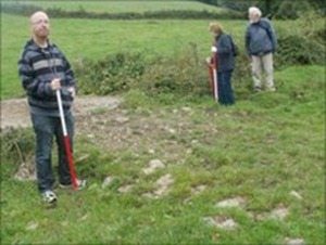 Archaeolgists believe a settlement served a natural harbour in Porthkerry