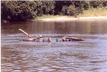 The unidentified remains of an exposed shipwreck were found on the Neches River on Aug. 13 by members of the Texas Archeology Study Association and Vidor Historical Society as members of the group were searching for the remains of the sunken Steamboat Angelina. 