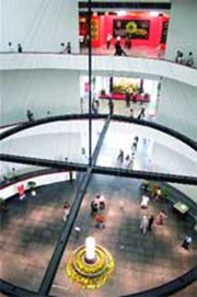 Imposing interior: A letter inscribed in bronze to future generations is the centrepiece of the museum's Grand Hall. — VNS Photos Doan Tung