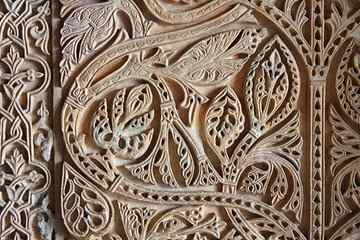 Madinat al Zahra: intricate wall carving