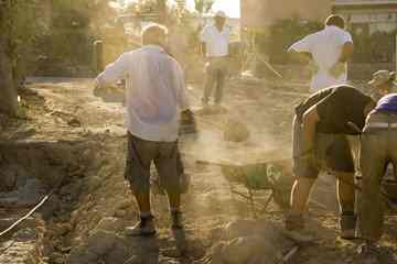 Excavations at Fabrika Hill.