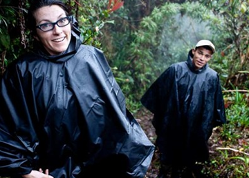 Lucy Cooke with Luis, an expedition assistant from ProAlves. Photo: Robin Moore/iLCP