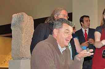 Andy Johanessen and his ancient coach [© Portable Antiquities Scheme]