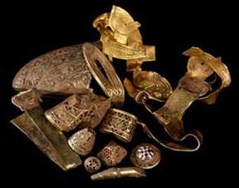 Part of the Staffordshire Hoard