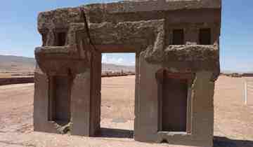 Tiwanaku - The Gate of the Sun. 
