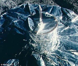 Old technology: The Passive Seismic Experiment, a component of the Apollo Lunar Surface Experiments Package deployed on the Moon by the Apollo 14 astronauts during their first extra-vehicular activity.