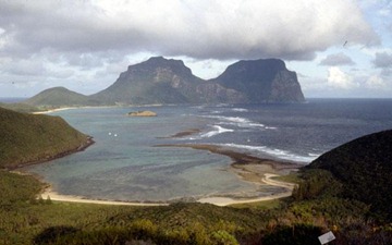 The modern coral reef at Lord Howe Island in the South Pacific. Credit: Colin Woodroffe/ University of Wollongong/ Geoscience Australia