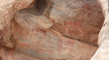 Somali cave paintings