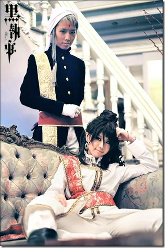 kuroshitsuji / black butler cosplay - agni and prince soma asman cadart
