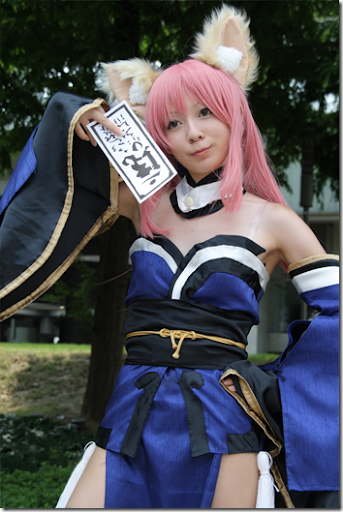 unknown cosplay 80 from comiket 2010 - fate/extra cosplay - caster