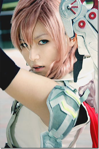 final fantasy xiii cosplay - eclair / claire farron aka lightning 02 by rainer tachibana