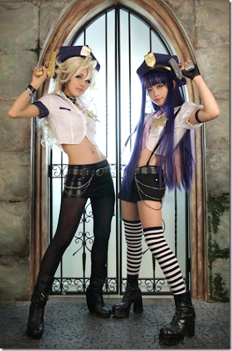 panty & stocking with garterbelt cosplay - panty anarchy and stocking anarchy by tasha and tomia