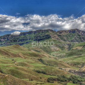 Between Nottingham Rd and Underberg by Neil Brown - Landscapes Mountains & Hills