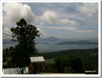 View of Taal Lake