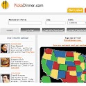 Pickadinner Restaurant Finder logo