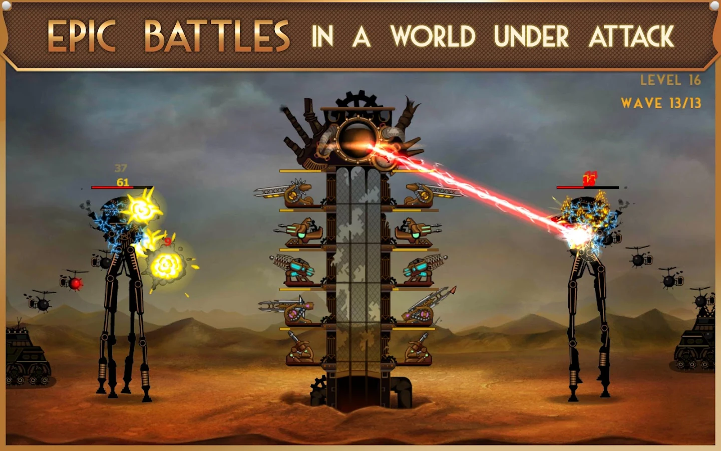 Steampunk Tower - tela capturada