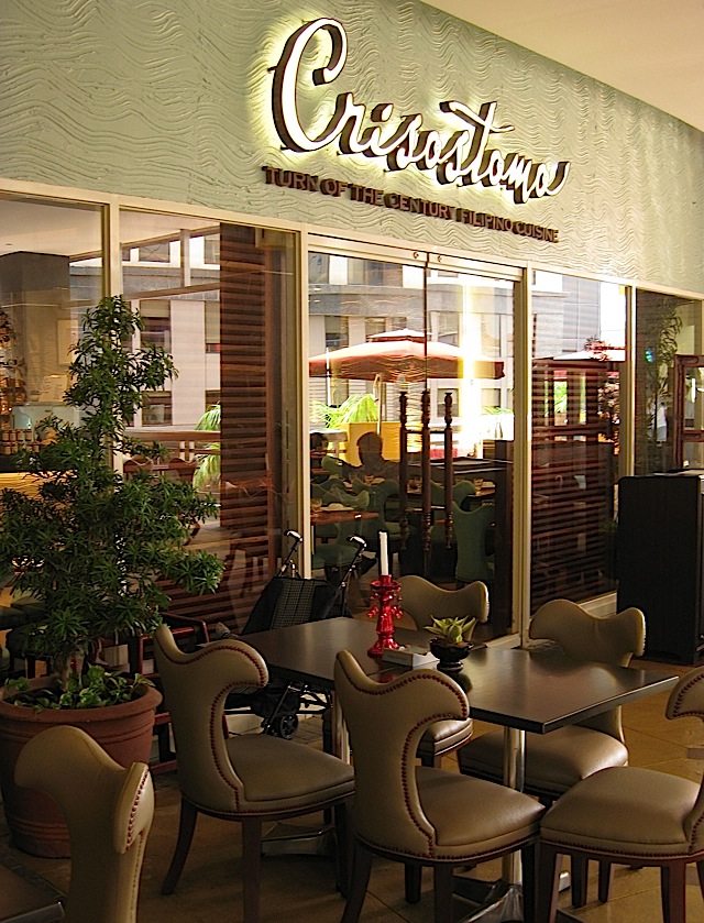 facade of Crisostomo restaurant