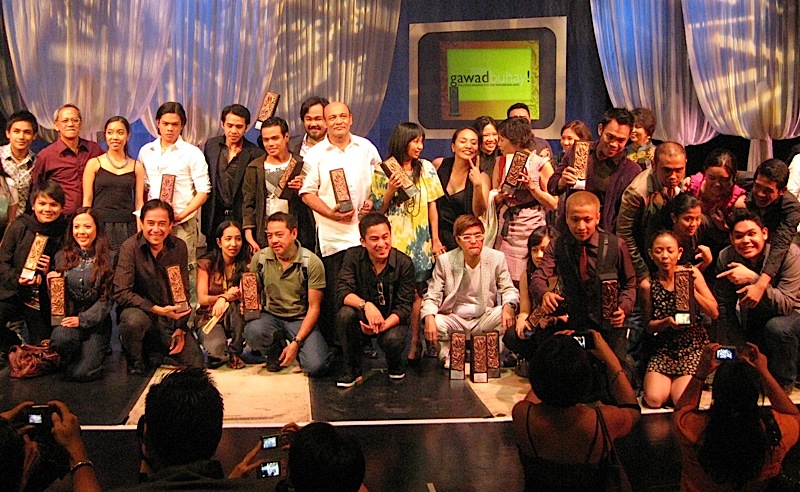 winners of the 2009 Gawad Buhay!