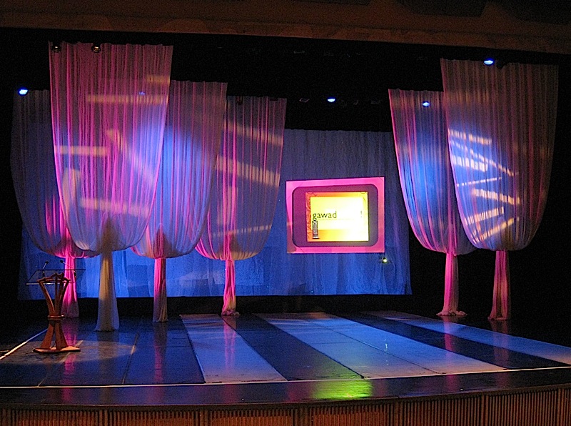 the CCP Little Theater stage for the 2009 Gawad Buhay!
