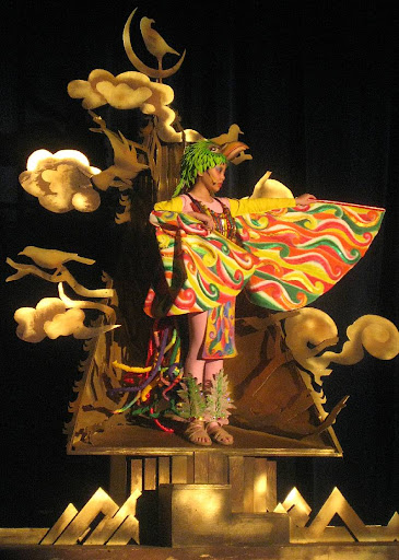 Ibong Adarna in the Ateneo Children's Theater's production of 'Adarna at ang Alaala ng Kristal'