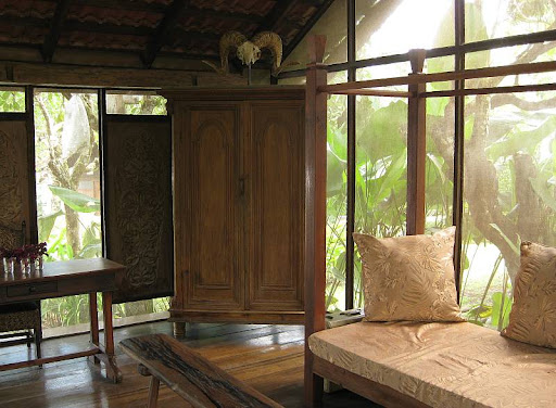 screened cabana with daybeds in Hacienda Isabella in Indang, Cavite