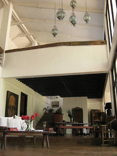 interior of the main house of Hacienda Isabella in Indang, Cavite