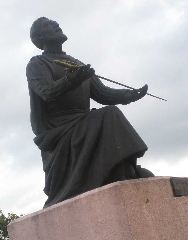 statue of St. Ignatius of Loyola