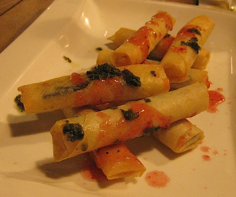 Nori Cheesesticks at Pino Restaurant