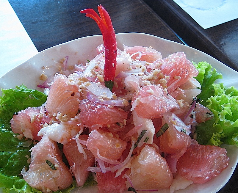 pomelo and shrimp salad of Zao Vietnamese Bistro