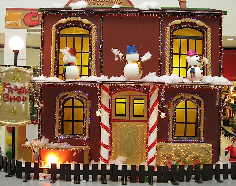 Frosty Shop at the Christmas Village in The Block at SM City North EDSA