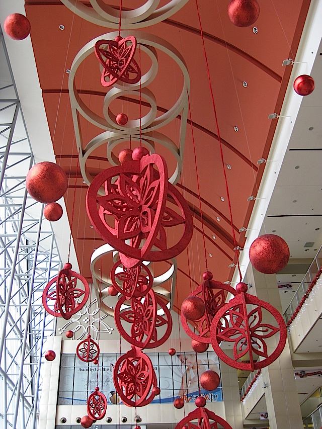 SM City Marikina's grand atrium decorated for Christmas