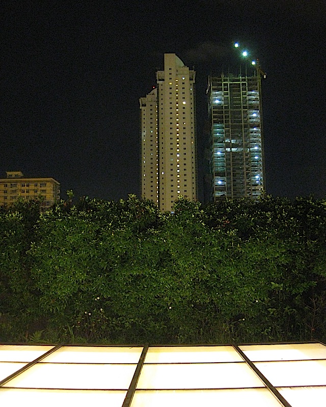 pair of condominium towers in Bonifacio Global City
