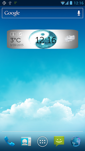免費下載天氣APP|Yin Yang Clock Weather Widget app開箱文|APP開箱王