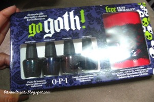 go goth opi set, by bitsandtreats