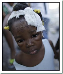 bbc child in Haiti